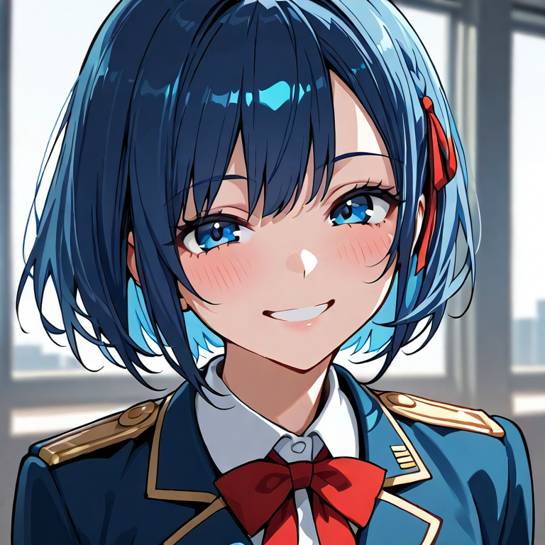 初投稿。とりあえず、青髪なので藍さんで・・・💦