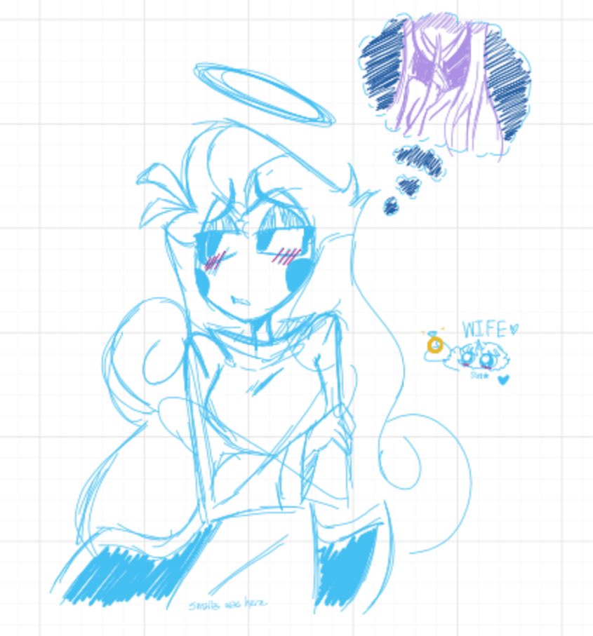 Smallzwashere's tweet image. Some doodles I did for @xxfluffiepuff ‘s whiteboard! Had fun doing these 💖
#HazbinHotelAlastor #LuciferMorningstar #Lucilith #Lilith