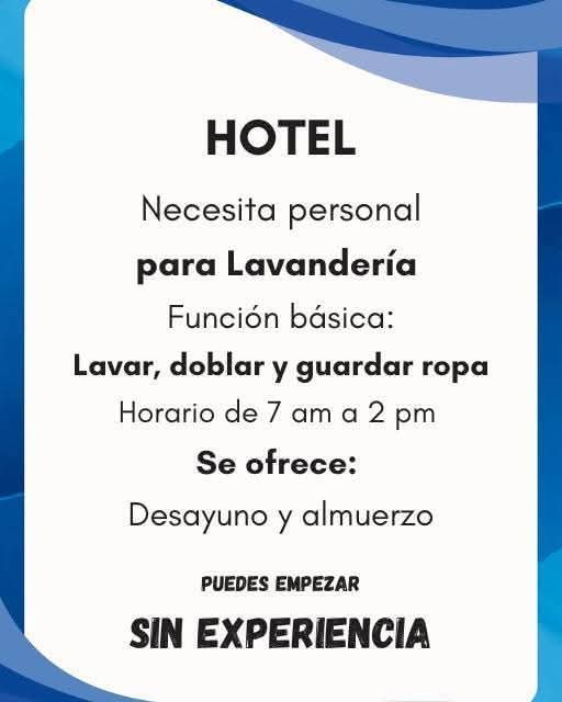 Ofertas de trabajo en hotel, sueldo buenos y pagos fijos. Detalles👉 cutt.ly/Orp7Rp4Z