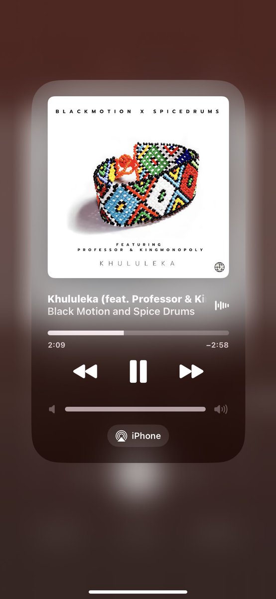 Been jamming to #Khululeka by Black Motion alongside Spice Drums, Professor &amp; King Monopoly. I’m already obsessed 🙌🏾🔥

🔗 orcd.co/_khululeka