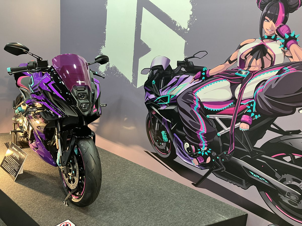 Lupus シンガーズハイ りゅーいち 限定非売品 スズキブースに「ストリートファイター6」のジュリをイメージした