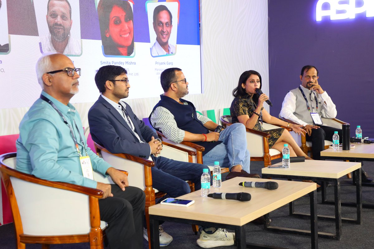 IMCAspire's tweet image. So much to learn, imbibe, &amp;amp; implement!✨

The Aspire stage at #IMC2024 was a treasure trove of insights for budding entrepreneurs and aspiring changemakers. From innovative ideas to powerful networking, it was all about endless possibilities!  
💪We can&apos;t wait to bring it all…