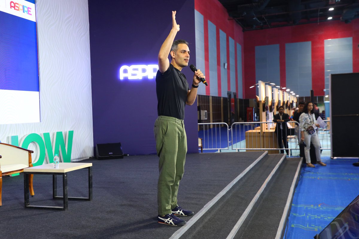 IMCAspire's tweet image. So much to learn, imbibe, &amp;amp; implement!✨

The Aspire stage at #IMC2024 was a treasure trove of insights for budding entrepreneurs and aspiring changemakers. From innovative ideas to powerful networking, it was all about endless possibilities!  
💪We can&apos;t wait to bring it all…