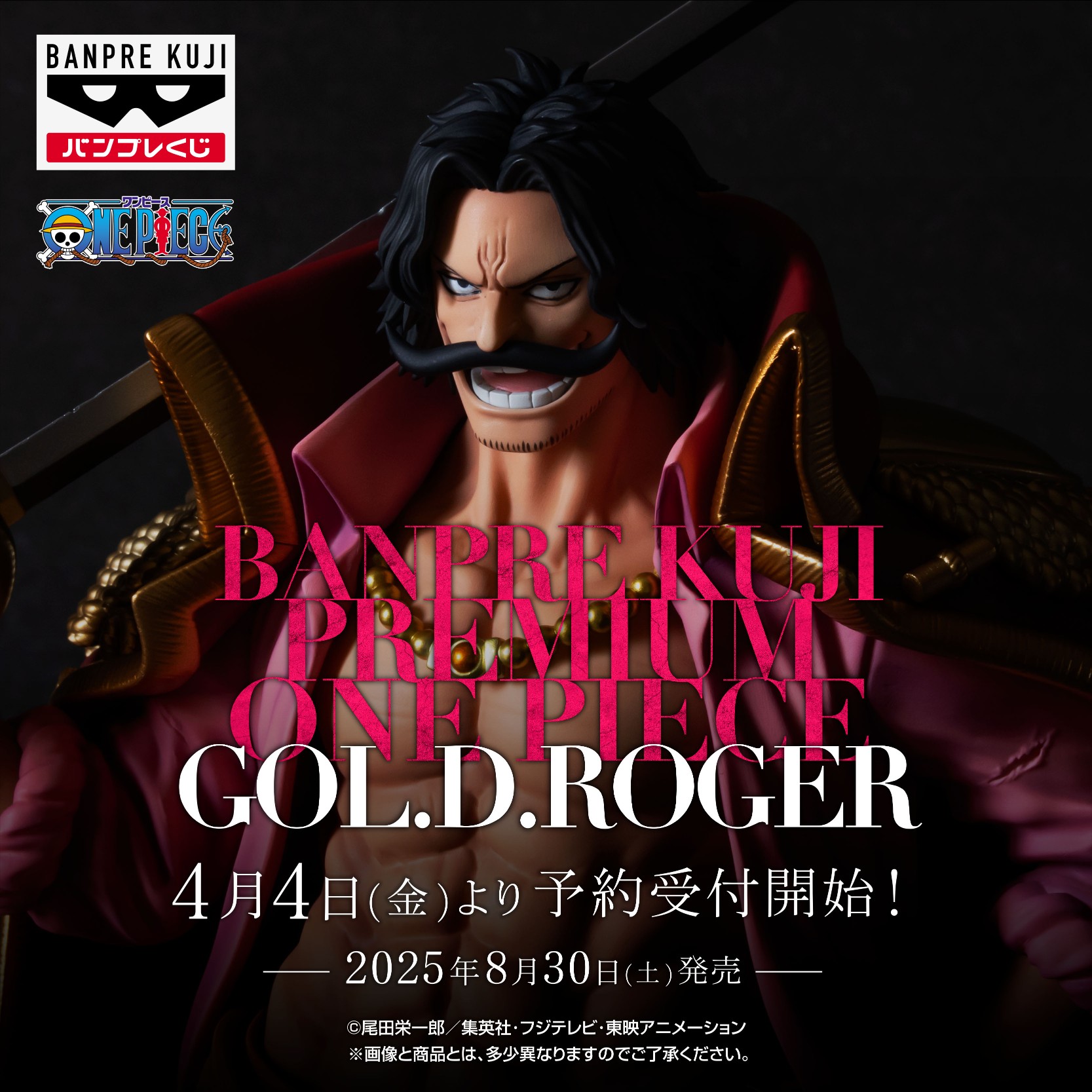 【半券付き】ワンピース　バンプレくじ　ロジャー　A賞　ブラシカラー バンプレくじ PREMIUM ワンピース ロジャー A賞 ブラシカラー 半