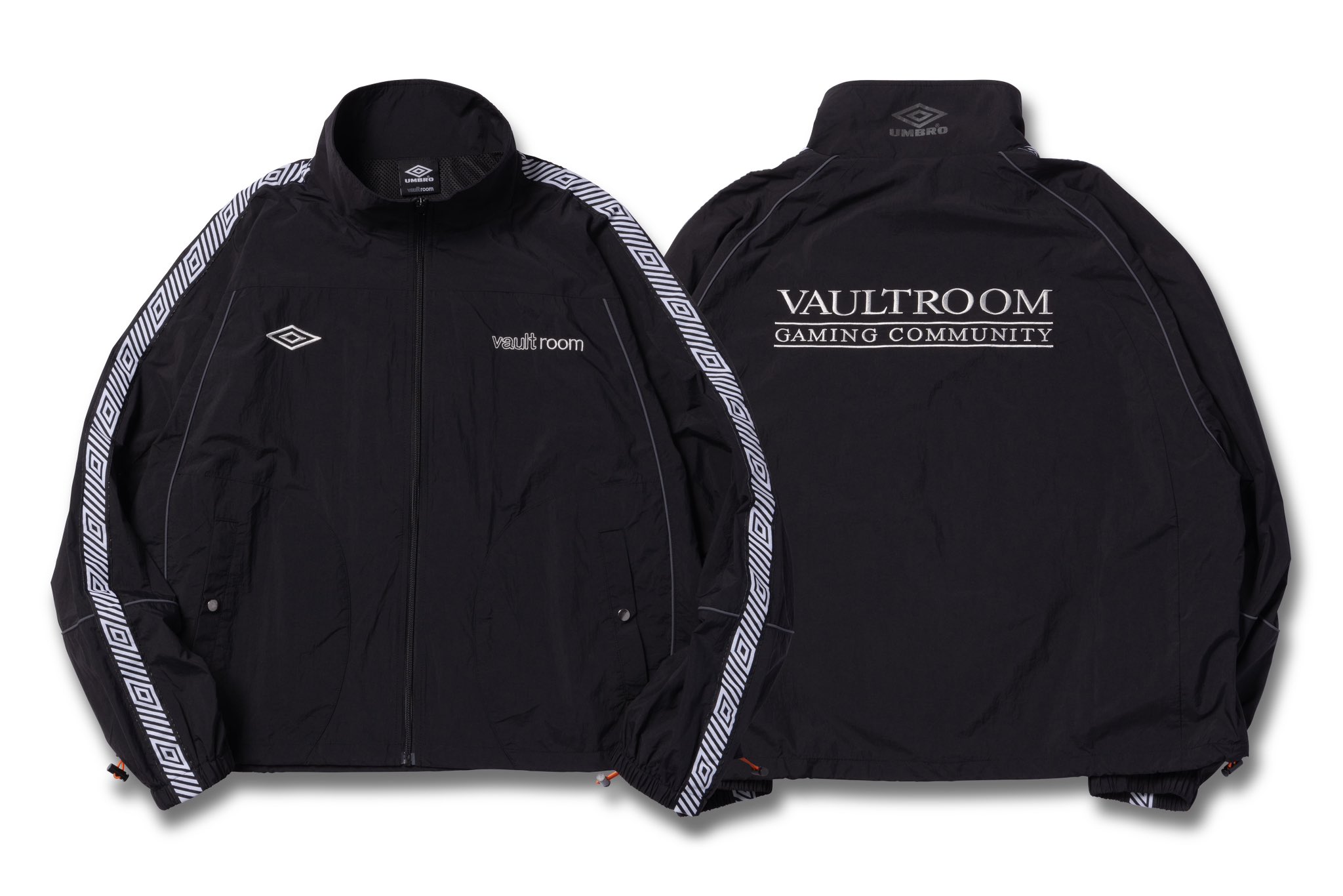 ウェア vaultroom UMBRO GAME SHIRT BLACK L VR x UMBRO GAME SHIRT – VAULTROOM