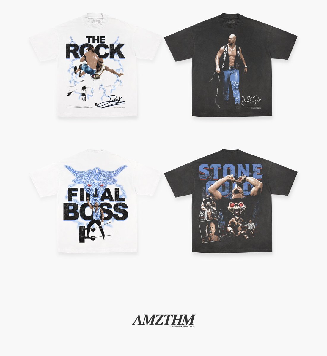 vinceayg_'s tweet photo. 🚨Giving away 2 tees + pin ‼️2 Winners announced in this post tomorrow 11am

•Like, Repost &amp; comment who’s your favorite Stone Cold 💀or the Final Boss⚡️ ?

Dropping tomorrow at 12 pm pst ! Our first Wrestling Pack vol 1. Tees will be in hand for Wrestle Mania week Guaranteed 🤝🏼 https://t.co/nWITyVshjW