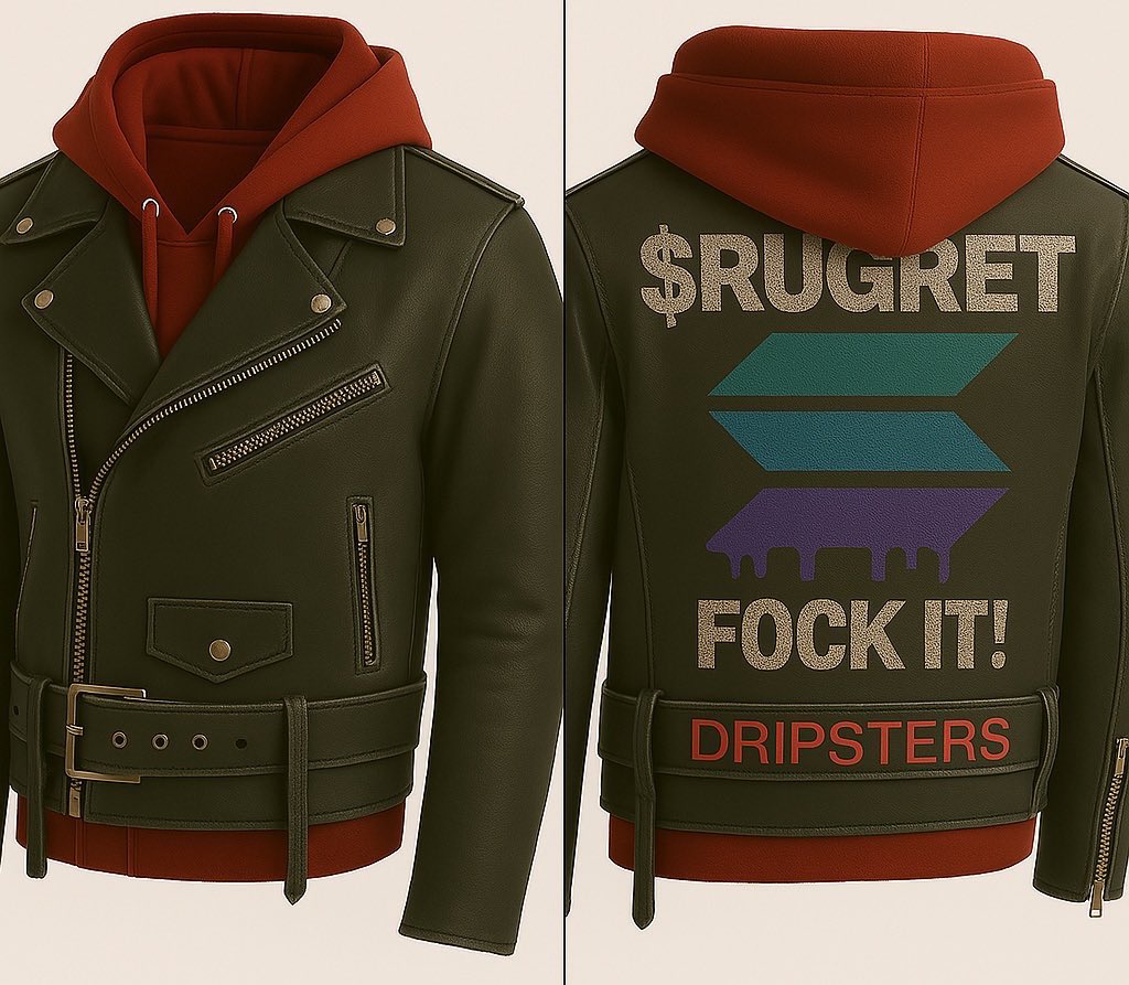 OnlyRugretsLabz's tweet image. It’s live

$RUGRET is for the ones that been wrecked and keep crawling back.

No VCs. No insiders. No mercy.
Just pain turned into power.

Launch: dripster.fun/coin/FzYrHM6sg…
CA: FzYrHM6sgmKvPu827FG9RhtHcXUXdhbtzpa746rvNF5N
Website: onlyrugrets.xyz
TG: t.me/onlyrugretslabz