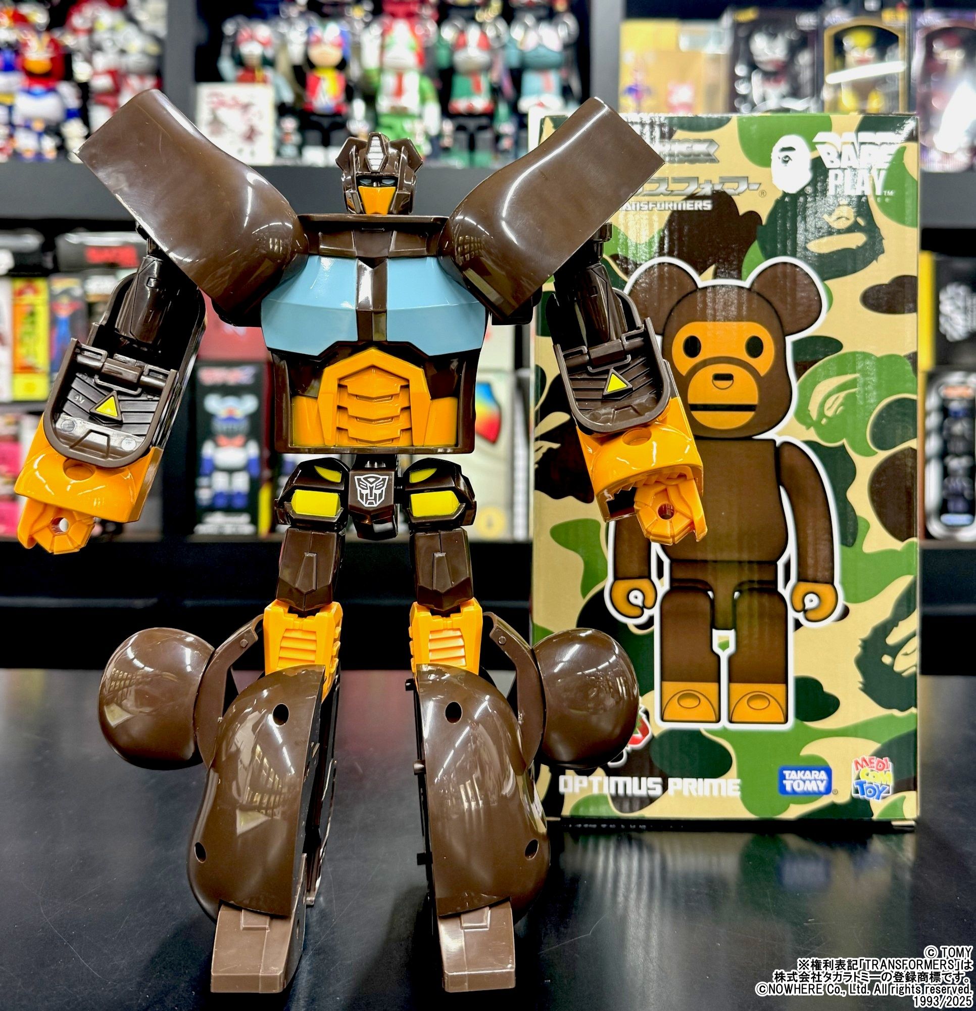 BE@RBRICK TRANSFORMERS OPTIMUS BAPE（MEDICOM TOY - BE@RBRICK