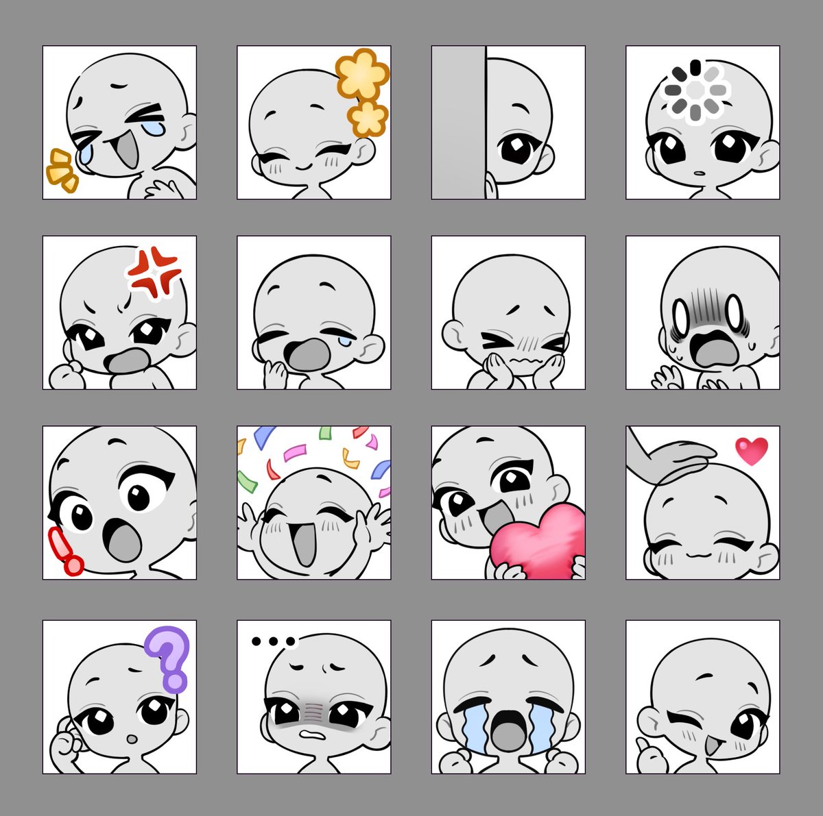 nekomomjess's tweet image. INTEREST CHECK!

I would like to open orders for YCH emotes but I need examples! Who’s interested in a free emote?

Emote base pack by miffurin on Etsy.