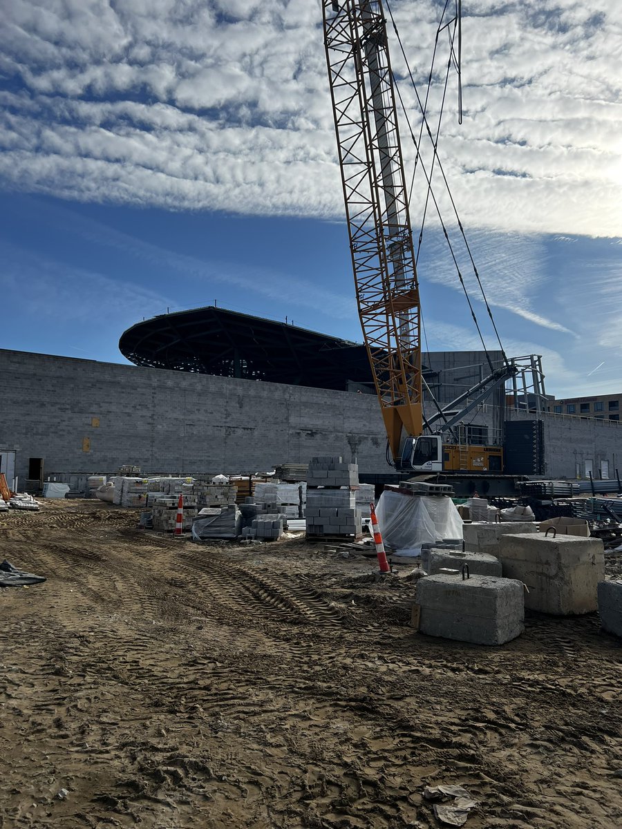 Behind the scenes photos of some of the biggest projects you will ever see from a public health professional’s point of view. These photos may look a little confusing, but they’re photos of one of the largest amphitheaters being built in the U.S. #safety #health #compliance