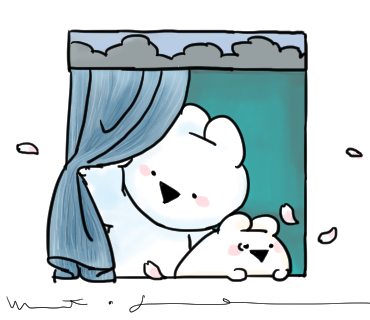 gonnohjoye's tweet photo. 🐰🌧️🪟🌸 https://t.co/F6WQCXxnl4