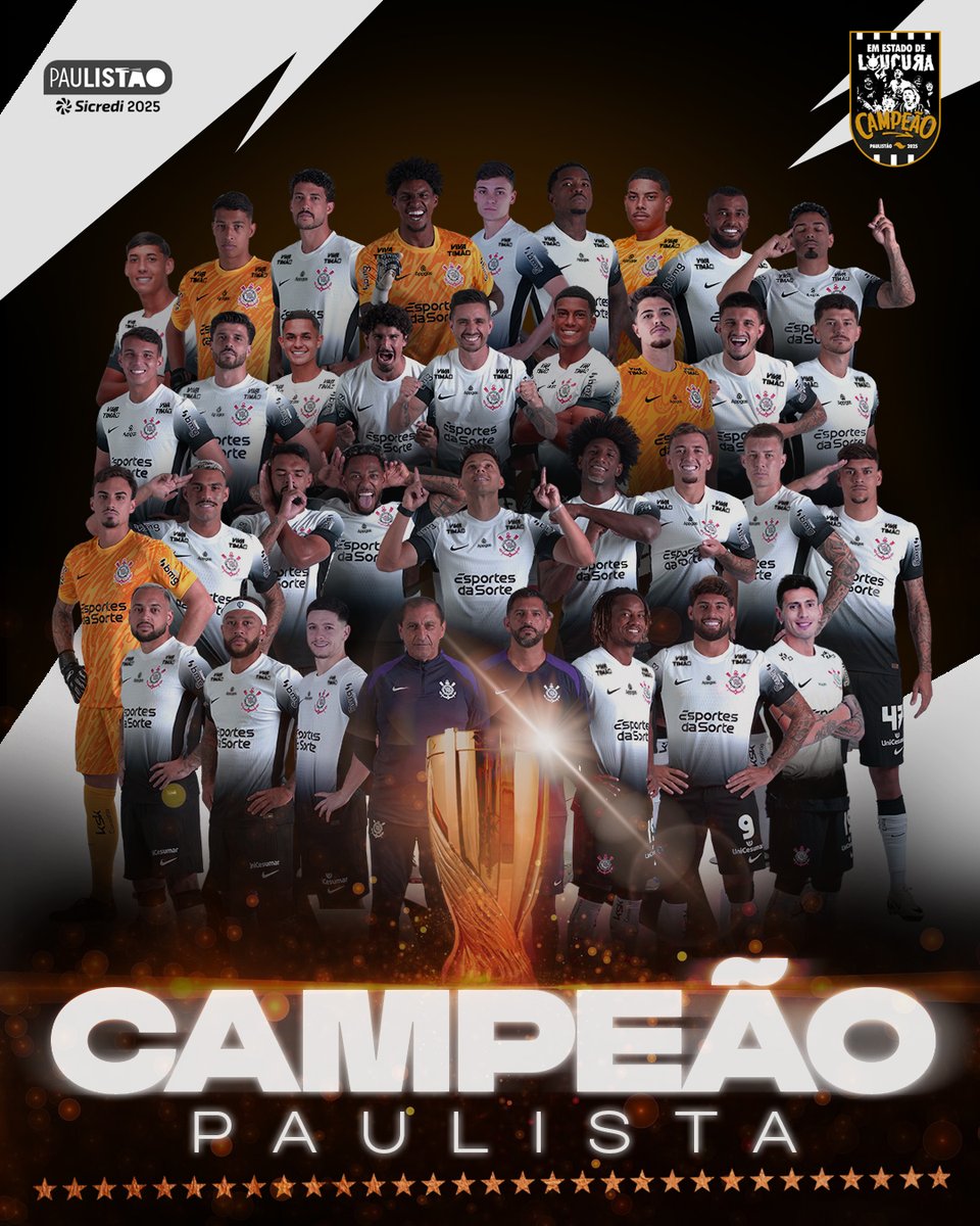 Corinthians (@corinthians) on Twitter photo PODE SOLTAR O GRITO, FIEEEEEEL!!!!!! ๐ฃ๏ธ
ร, CAMPEรO!!!!!!!! ร, CAMPEรO!!!!!!!! ๐๐๐๐๐๐๐๐๐๐๐๐๐๐๐๐๐๐๐๐๐๐๐๐๐๐๐๐๐๐๐
O SPORT CLUB CORINTHIANS SE TORNA PELA 3๏ธโฃ1๏ธโฃยช VEZ CAMPEรO PAULISTA!!!!!!!!! ๐ฆ
VAAAAAAAAAAAAAAAAI, CORINTHIANS!!!!!!!!!!!!!!!! ๐ด๐ณ๏ธ PODE SOLTAR O GRITO, FIEEEEEEL!!!!!! ๐ฃ๏ธ
ร, CAMPEรO!!!!!!!! ร, CAMPEรO!!!!!!!! ๐๐๐๐๐๐๐๐๐๐๐๐๐๐๐๐๐๐๐๐๐๐๐๐๐๐๐๐๐๐๐
O SPORT CLUB CORINTHIANS SE TORNA PELA 3๏ธโฃ1๏ธโฃยช VEZ CAMPEรO PAULISTA!!!!!!!!! ๐ฆ
VAAAAAAAAAAAAAAAAI, CORINTHIANS!!!!!!!!!!!!!!!! ๐ด๐ณ๏ธ