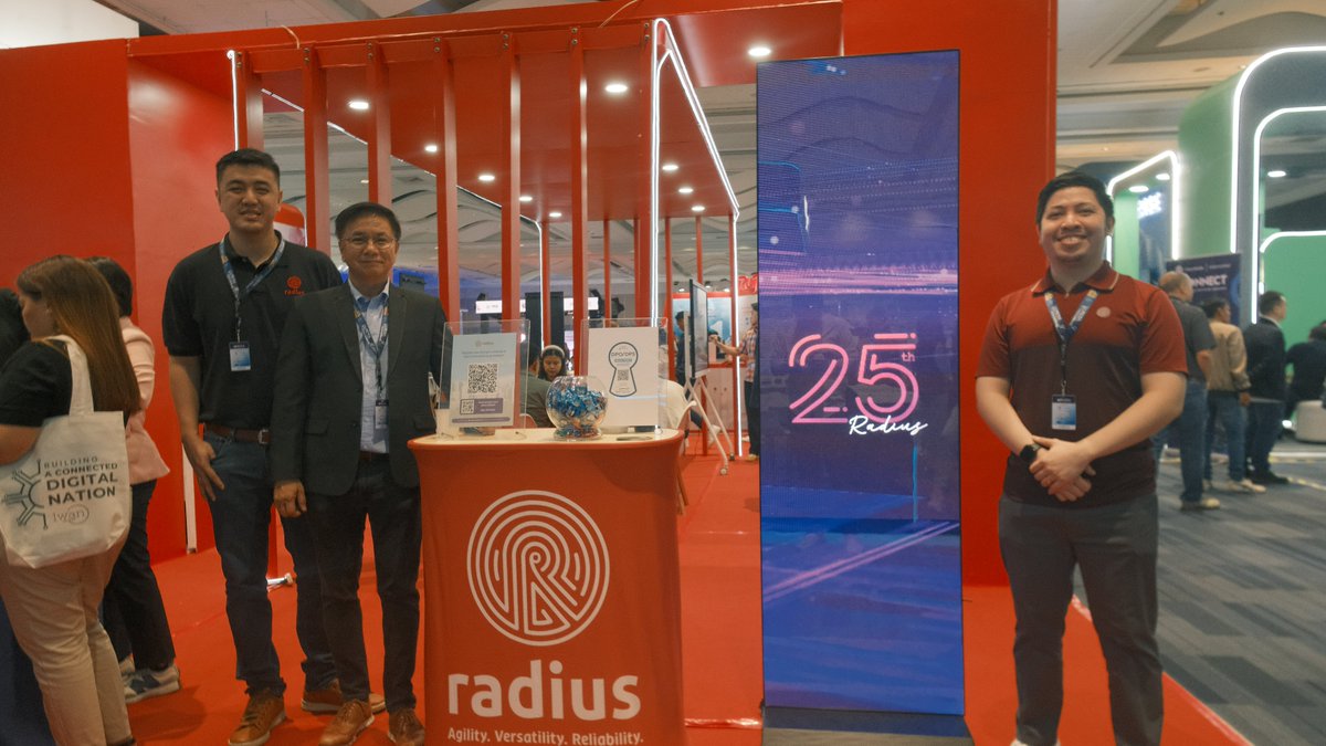 PLDTEnterprise's tweet image. PLDT Enterprise served as a Co-Presenter at the Philippine Tech Show 2025, organized by PCTA, showcasing its innovative solutions through a 360-degree booth alongside key partners ePLDT, VITRO, Inc., Multisys Technologies Corporation, and Radius Telecoms, Inc.
