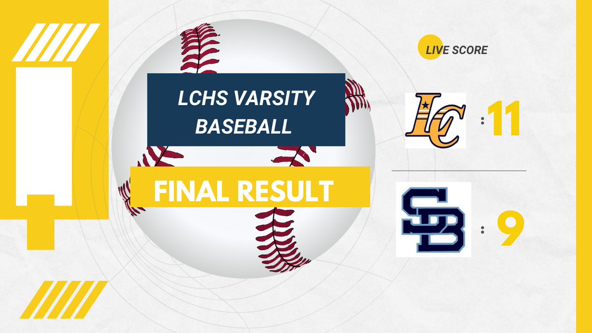 Loudoun County Captains Baseball (@lchshardball) on Twitter photo Captains got the bats going in the 4th inning and hang on for the win at Stone Bridge.
<a href="/AndrewFees/">Andrew Fees</a> dominant on the bump 4.2IP, 4K, 3H, 2ER
<a href="/BenGriffin35/">Ben Griffin</a> 3-3, 2RBI, SB, 2R
<a href="/JacobMartin09/">Jacob Martin</a> 1-3, 2B, 2R
Rosati with a big 4th inning 2B/3RBI
Giurintano 2-4, 2RBI
Yowell 1-2, RBI, 2BB Captains got the bats going in the 4th inning and hang on for the win at Stone Bridge.
<a href="/AndrewFees/">Andrew Fees</a> dominant on the bump 4.2IP, 4K, 3H, 2ER
<a href="/BenGriffin35/">Ben Griffin</a> 3-3, 2RBI, SB, 2R
<a href="/JacobMartin09/">Jacob Martin</a> 1-3, 2B, 2R
Rosati with a big 4th inning 2B/3RBI
Giurintano 2-4, 2RBI
Yowell 1-2, RBI, 2BB