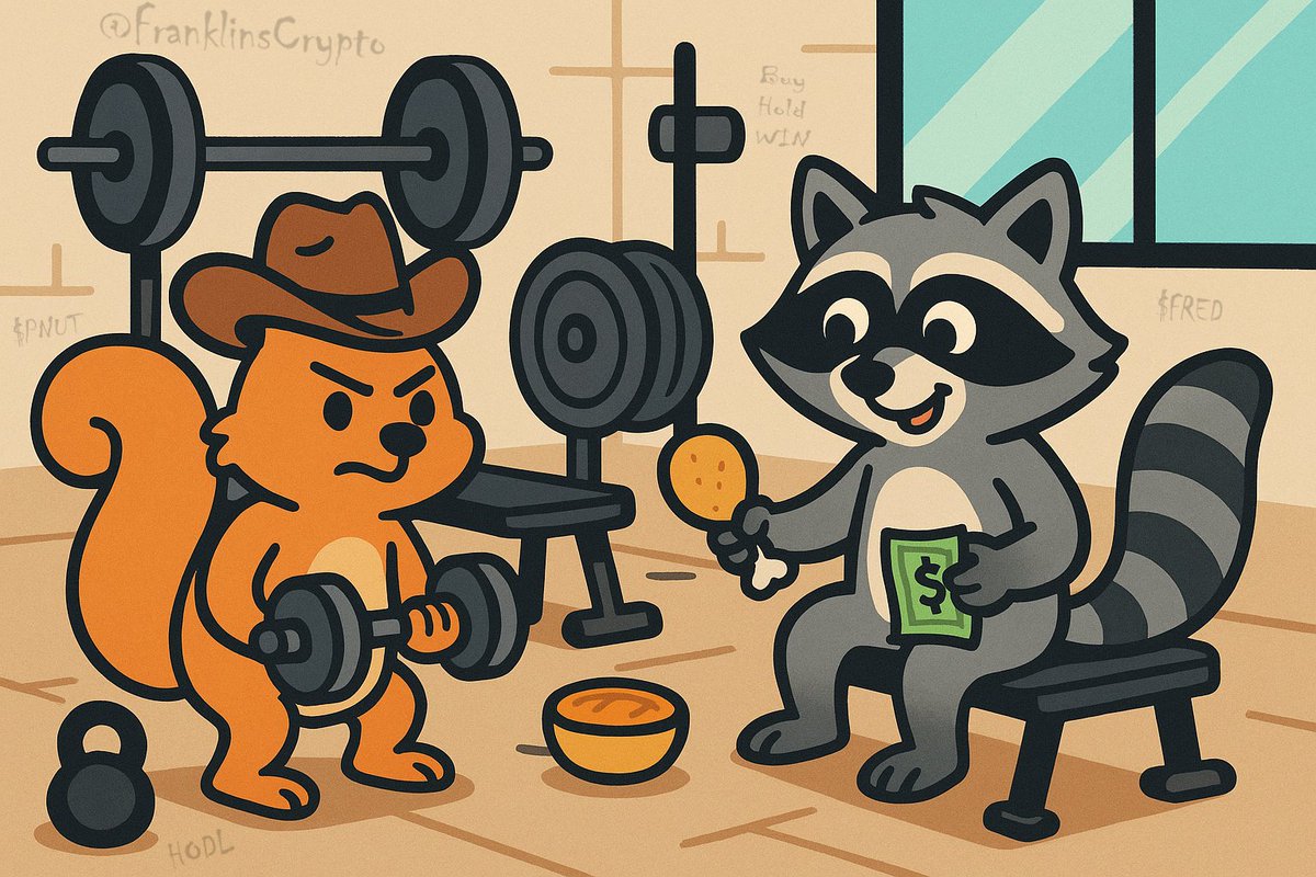 Make the biggest comeback of your life.

Train until failure.

Determination, Discipline and Patience until success.

$PNUT &amp; $FRED know how it works. 

Do you?