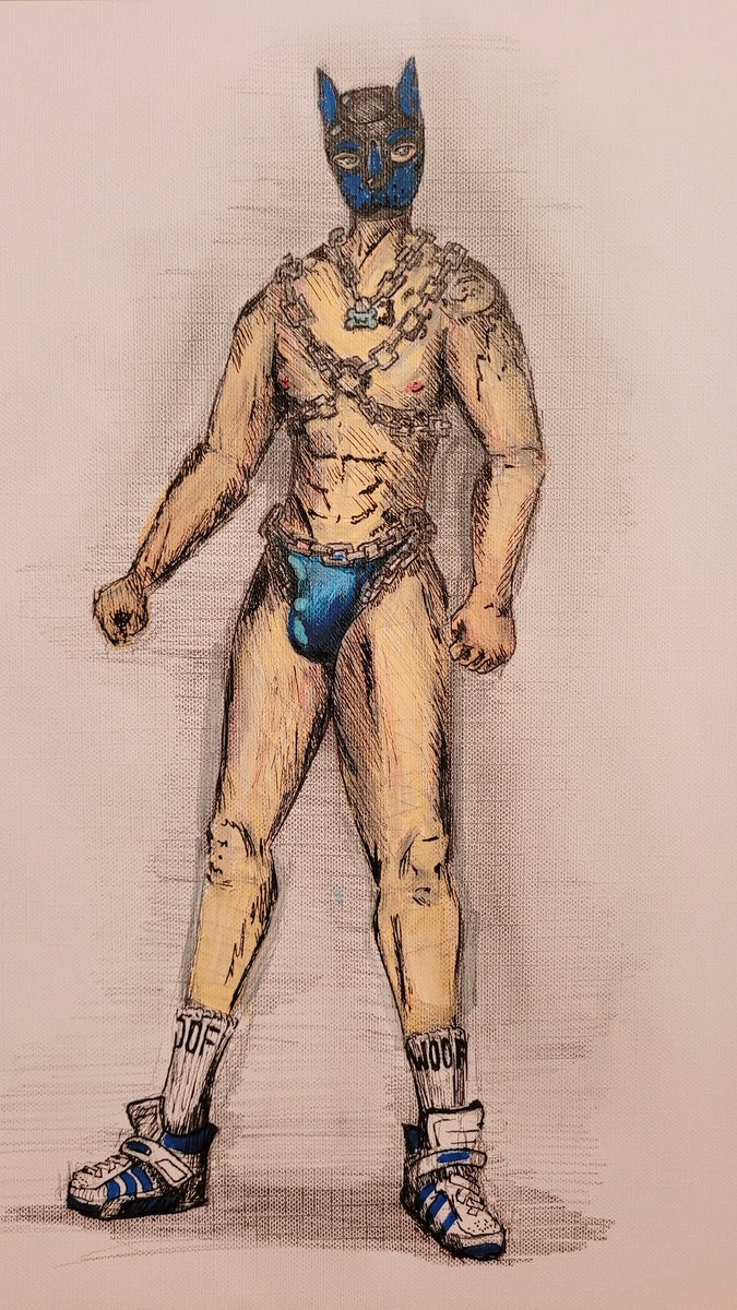 He has me on my knees...