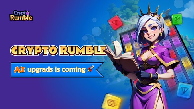 cryptorumble_io's tweet photo. #CryptoRumble's AI Evolution: Smarter, Faster, and More Rewarding!🤖

Our upcoming AI upgrade will take Crypto Rumble to the next level:
🔹AI Battle Assist: Deploy AI agents to automate complex battle strategies.
🔹Adaptive Gameplay: AI learns from your tactics, making PvE and PvP more challenging.
🔹ZK AI Verification: Transparent, trustless AI actions with ZK proofs – no hidden mechanics.

This is just the beginning of AI-driven Web3 gaming – stay tuned for more!
👉https://t.co/e64gqitCx1

#CryptoRumble #AIAgent #Web3Gaming #ZK #AI #GameFi