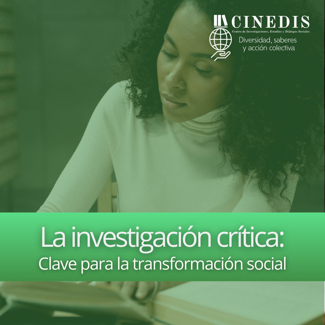 cinedisec's tweet photo. En #CINEDIS creemos que la investigación crítica no solo es un ejercicio académico, sino una herramienta esencial para cuestionar estructuras de poder, rescatar la memoria histórica y visibilizar las realidades de los sectores históricamente excluidos.

#InvestigaciónCrítica https://t.co/BxV0nFAUxL