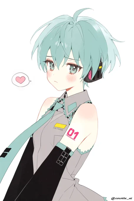 #初音ミク ショートカットミクさん 