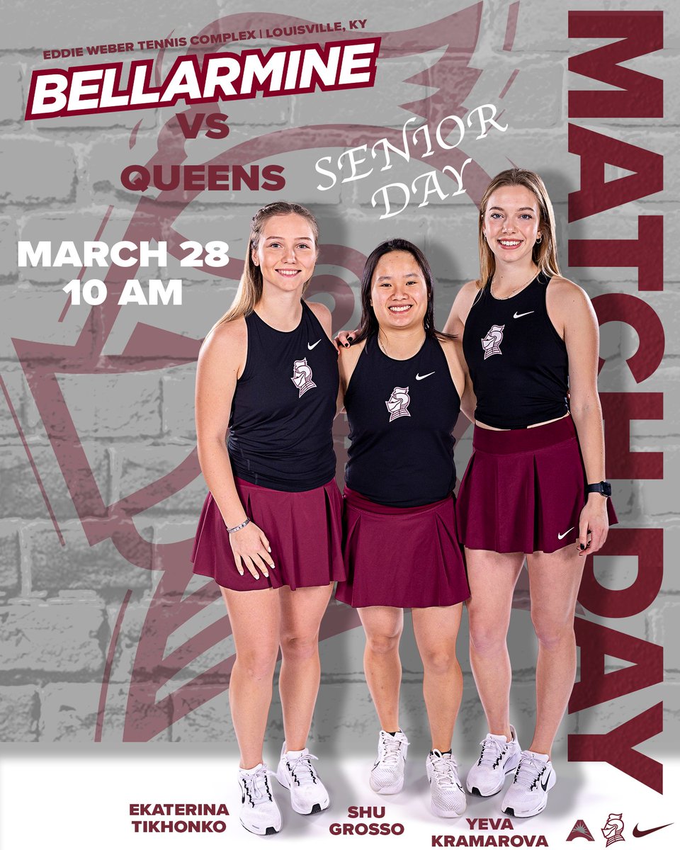 𝓢𝓮𝓷𝓲𝓸𝓻 𝓓𝓪𝔂

🆚 Queens
⏰ 10 AM
📍 Louisville, KY
🏟️ Eddie Weber Tennis Complex
📊 ioncourt.com/ties/67e5e5331…