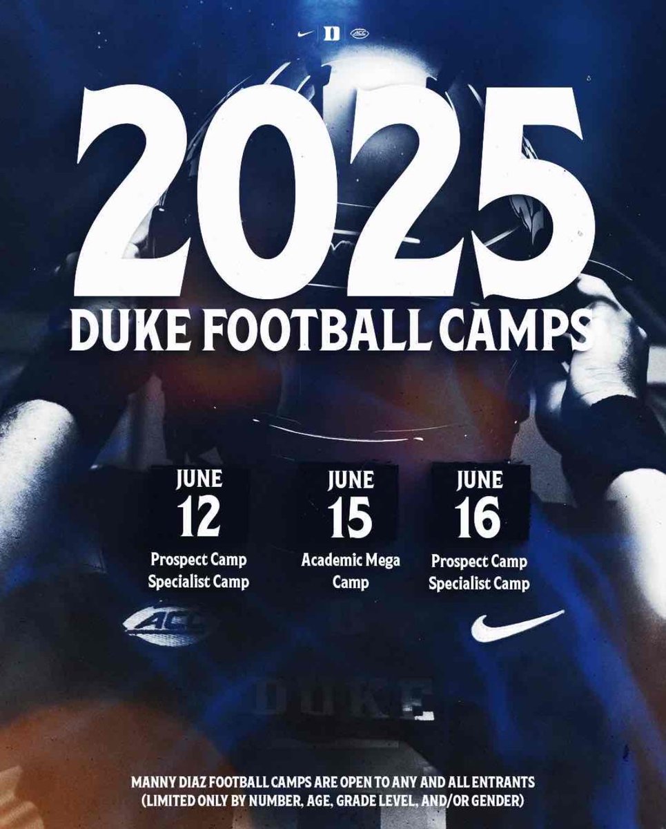 Roman Jennings (@_romanjennings) on Twitter photo Grateful to receive an invite to compete at Duke University this summer! <a href="/DUFBRecruit/">Duke Football Recruiting</a> <a href="/DukeFOOTBALL/">Duke Football</a> <a href="/coachRickLyster/">Rick Lyster</a> <a href="/CoachPatke/">Jonathan Patke</a> <a href="/theBAFootball/">Brentwood Academy Football</a> <a href="/DRayTravis/">Darrell Travis</a> <a href="/cpw_BA/">CPW</a> <a href="/strength_ba/">BA Strength & Conditioning</a> @ColbyCameronBA <a href="/NatlPlaymkrsAca/">NatlPlaymkersAcademy</a> <a href="/BuckFitz/">NPA/SUPERMAX 100</a> <a href="/jaxon_rose8/">Jaxon Rose</a> <a href="/NCEC_Recruiting/">NPA</a> <a href="/CSmithScout/">Chris Smith</a> #GoDuke Grateful to receive an invite to compete at Duke University this summer! <a href="/DUFBRecruit/">Duke Football Recruiting</a> <a href="/DukeFOOTBALL/">Duke Football</a> <a href="/coachRickLyster/">Rick Lyster</a> <a href="/CoachPatke/">Jonathan Patke</a> <a href="/theBAFootball/">Brentwood Academy Football</a> <a href="/DRayTravis/">Darrell Travis</a> <a href="/cpw_BA/">CPW</a> <a href="/strength_ba/">BA Strength & Conditioning</a> @ColbyCameronBA <a href="/NatlPlaymkrsAca/">NatlPlaymkersAcademy</a> <a href="/BuckFitz/">NPA/SUPERMAX 100</a> <a href="/jaxon_rose8/">Jaxon Rose</a> <a href="/NCEC_Recruiting/">NPA</a> <a href="/CSmithScout/">Chris Smith</a> #GoDuke