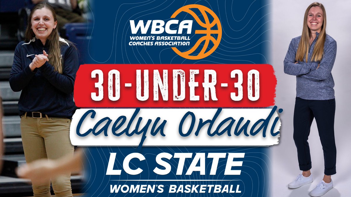 LCWarriors's tweet image. Orlandi Named to WBCA Thirty Under 30 Class of 2024-25
lcwarriors.com/news/2025/3/27…
