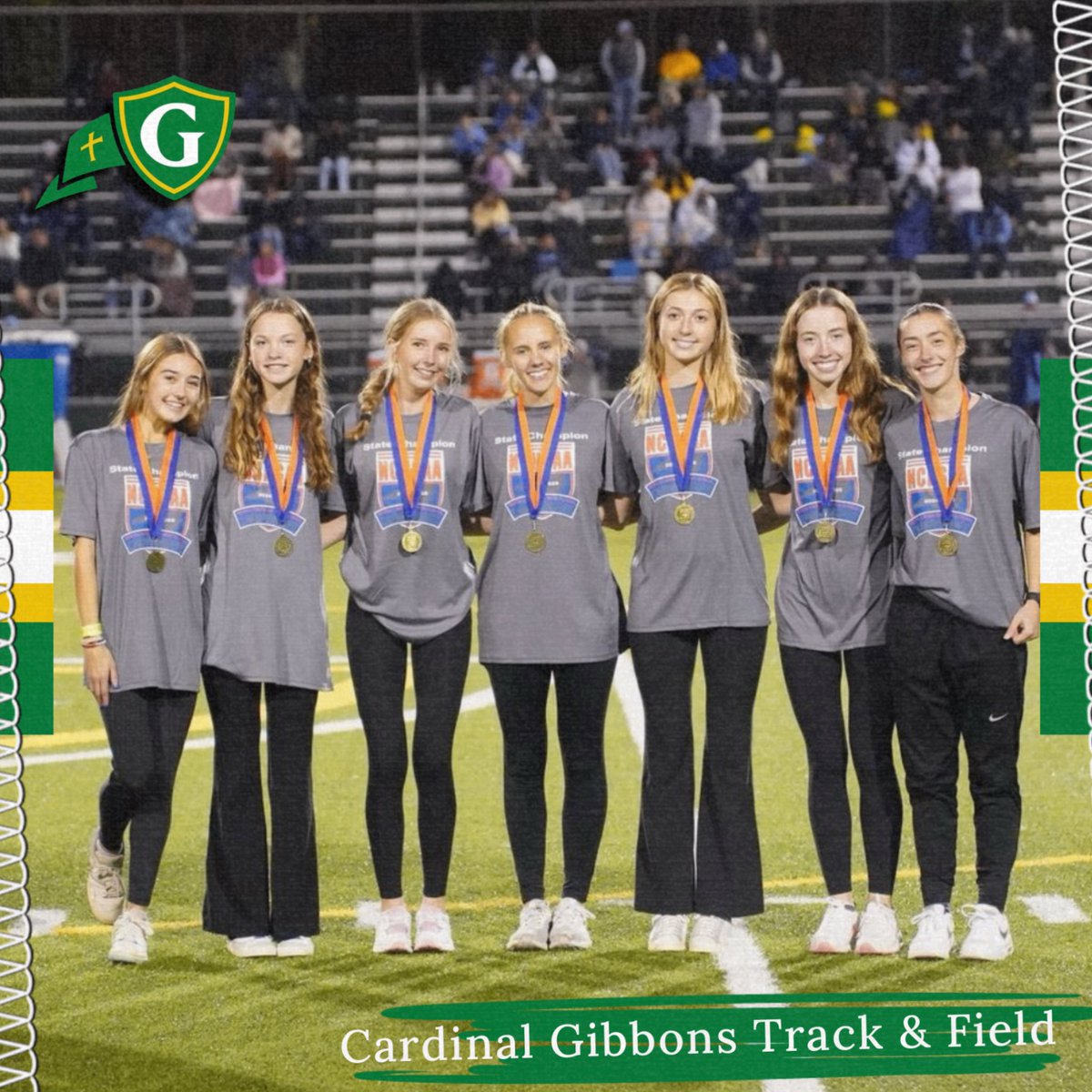 Congrats to our three ladies for earning Indoor State All-Team honors!

⭐ Kaitlyn Estep — 1st Team
⭐ Hannah Rae Shaffer — 1st Team (x2)
⭐ Tessa Kranick — 2nd Team

Way to represent! 
#GoCrusaders #StateAllTeam