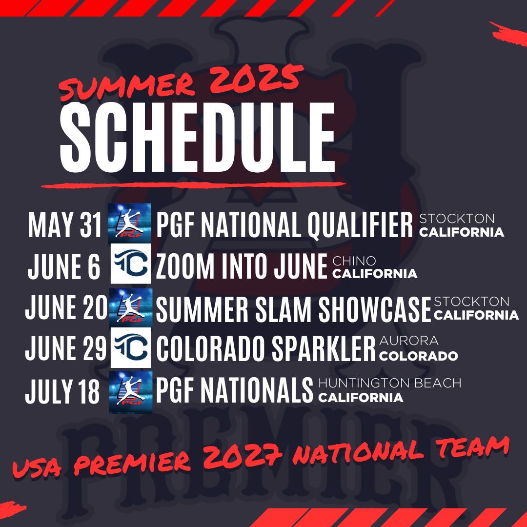 Locked in for Summer 2025 🔒
We’re ready to compete, grow, &amp; leave it all on the field. Let’s go 💪🔥 #OneTeamOneDream