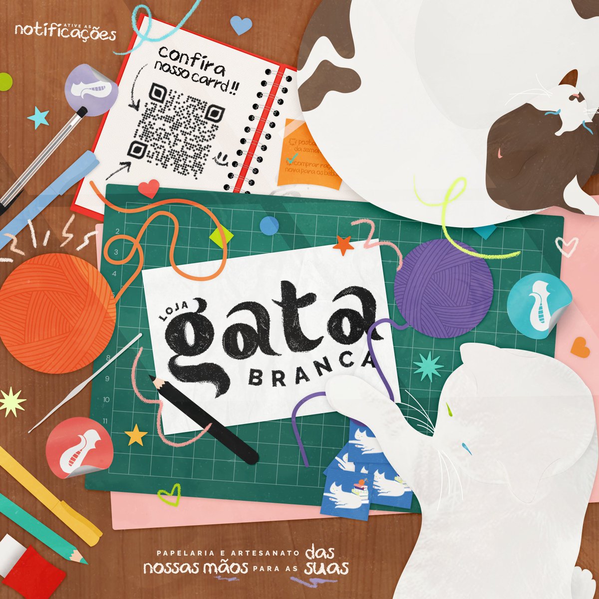 Loja Gata Branca 🐾 tweet media