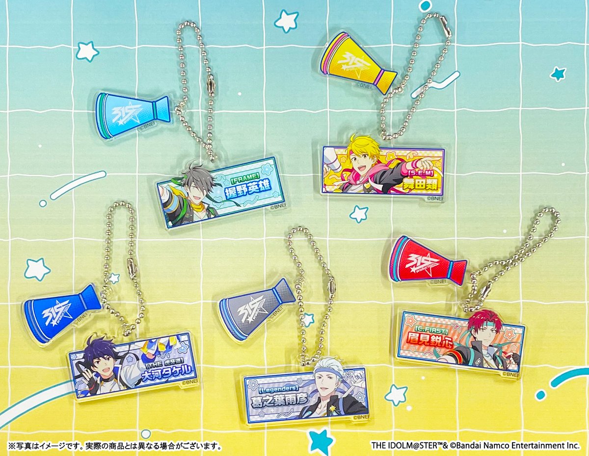 アイドルマスター SideM』×HMV POP UP SHOP 🌟商品情報🌟 📣描き下ろし
