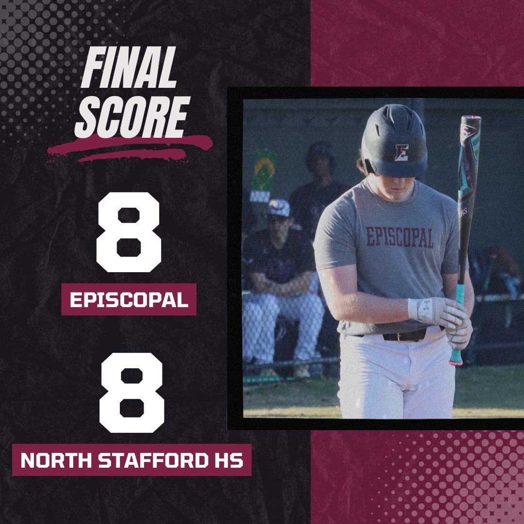 Maroon finished with a Tie against North Stafford in a thriller of a game! Game called for darkness in the 7th

Highlights:
Finn B ‘25 3 Run 💣
Charlie W ‘25 2-2 with a SB
Mac H ‘25 5 caught stealing 
Truman A ‘26 2-4 with 2 RBI hit to tie the game
Moses L ‘28 2-2 with 2 RBIs