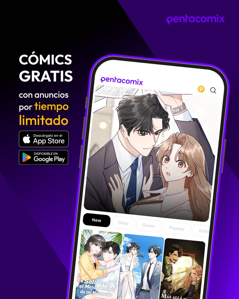 Pentacomix_'s tweet photo. 🤩 Explora cómics GRATIS. 😍

¡Por tiempo limitado!

---

🤩 Explore FREE comics. 😍

Limited Time Only!

#Trulite #Pentacomix #Freewebtoons #FreeComics https://t.co/WomvjwV7U8