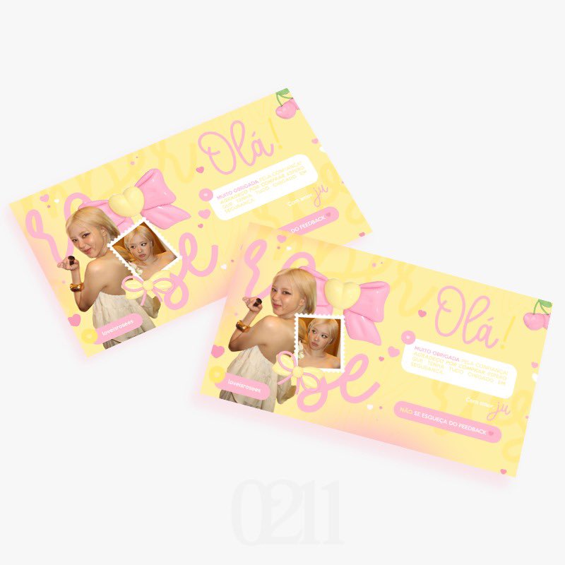 Feedback posito para <a href="/0211studio/">0211 studio!</a> que fez esses happy mail super fofinhos exatamente do jeitinho que eu queria! Ela foi super atenciosa e tirou todas as minhas dúvidas, obrigado amg! 🤍