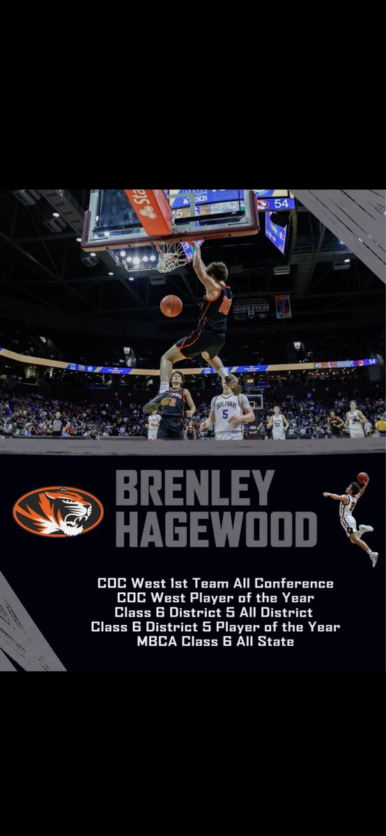1823 career points 
77-33 record 4 year starter in class 6
3x 1st team COC
3x all district 
2 x B&amp;G champ
Tip Off Club Area POY
All State

Incredible ball player, even better human being. Most humble down to earth kid I know. <a href="/Bren2025/">Brenley</a> Proud of u.