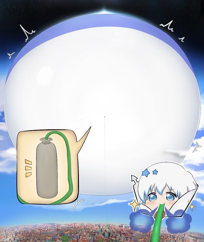 sN7Xtq6HBMQ7YbT's tweet photo. 【skebイラスト】
アート@beeeanzu 
（膨腹、膨張、風船、膨体、インフレーション）
素敵な絵ありがとうございました✨
とても大きくて巨大な風船お腹！
とても可愛いです！✨⭐️🎈 https://t.co/YDhOIBrRfh