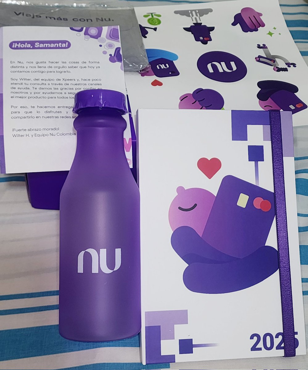 SPTool7's tweet image. Hoy recibí un paquete de parte de Wilter H. de @nubank y me encantó el detallazo. ¡Gracias por gestos como estos que marcan la diferencia! 🫂💜✨