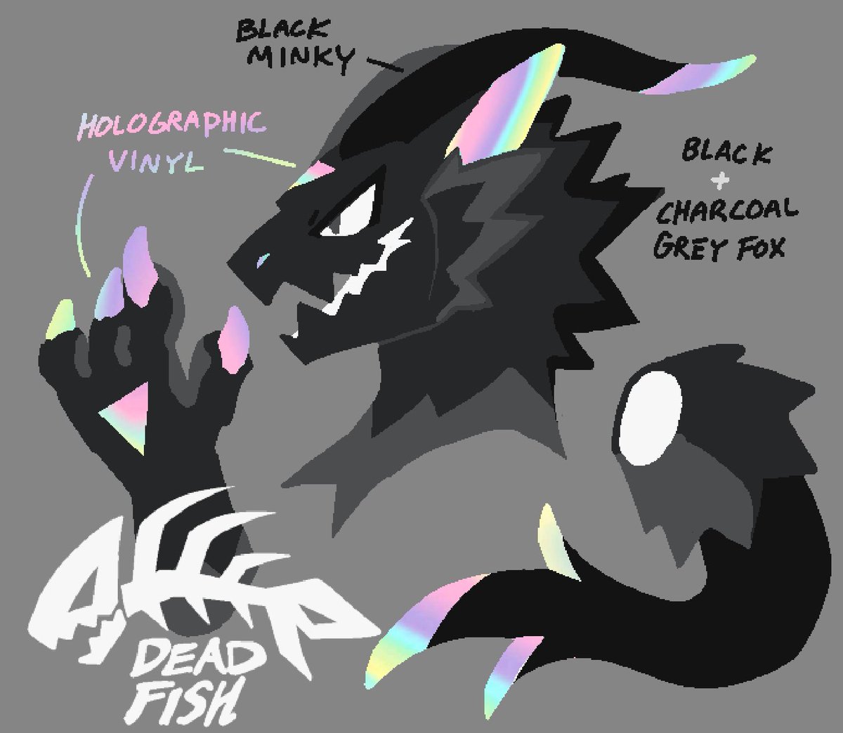 DEADFISH_CO's tweet image. “Prism” premade (will be creating them after pink fox is complete !)