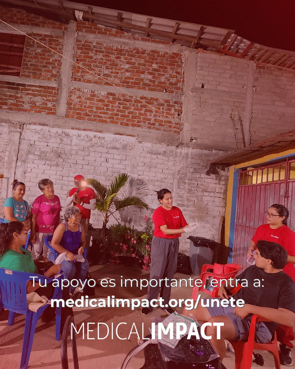 Recorrimos comunidades enseñando prevención, autocuidado y bienestar, porque la información salva vidas. 🩺

🙌 Súmate a nuestra misión: medicalimpact.org/unete

#EducaciónParaLaSalud #Prevención #MedicalImpact