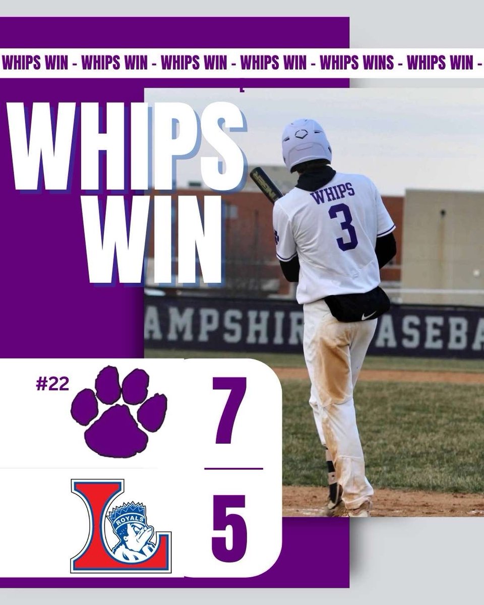 Hampshire High School Baseball ⚾️🐾 tweet media