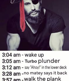 Daily schedule dropped guys