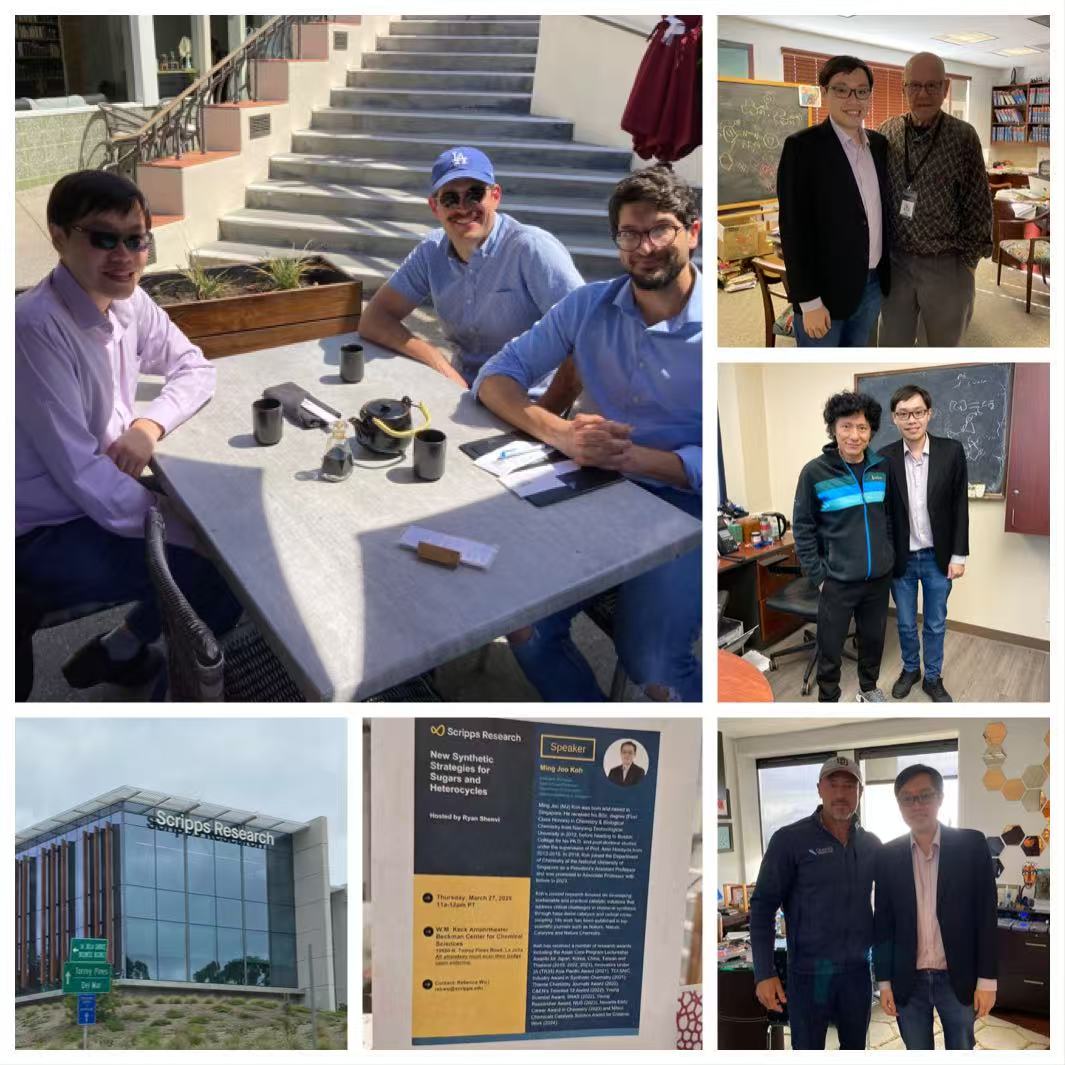 MJ Koh Group (@mjkoh87) on Twitter photo Had a great time visiting <a href="/scrippsresearch/">Scripps Research</a> today to give a talk. Met many of my friends and chemistry heroes. Special thanks to Ryan & <a href="/Shenvi_Lab/">Shenvi Lab</a> for hosting my visit. Hope to be back next time! <a href="/ChemNUS/">NUS Chemistry</a> Had a great time visiting <a href="/scrippsresearch/">Scripps Research</a> today to give a talk. Met many of my friends and chemistry heroes. Special thanks to Ryan & <a href="/Shenvi_Lab/">Shenvi Lab</a> for hosting my visit. Hope to be back next time! <a href="/ChemNUS/">NUS Chemistry</a>