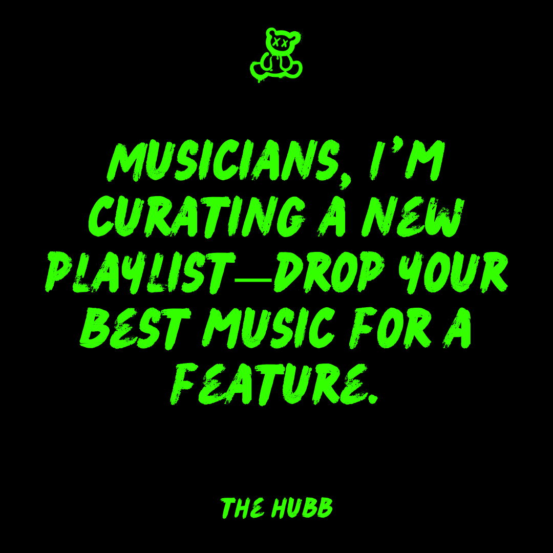 TheHubbuk's tweet photo. We want #NewMusic what you got?? https://t.co/vCILkit6KQ