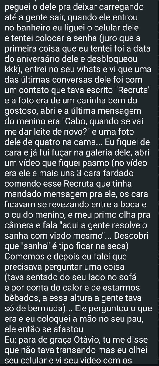 eroscontosofc's tweet photo. AGORA, É MINHA VEZ!

(Novinho x Novinho)
(Incesto)
(Recebidos da DM)

Gosta dos nossos contos e confissões?  ☺️ Deixa seu LIKE, RT e COMPARTILHA com seus amigos. Ajude-nos a manter o perfil ativo!

Parte Única. https://t.co/608OvjYmhR