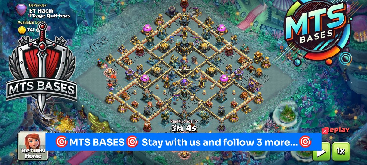 #mtsbases
Legend league base 🎁 
1. eve maxi
link.clashofclans.com/en?action=Open…
2. Dima mega
link.clashofclans.com/en?action=Open…
3. DA BOSS
link.clashofclans.com/en?action=Open…
4. ET hachi
link.clashofclans.com/en?action=Open…