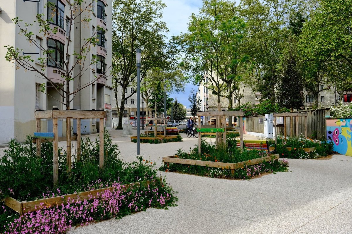 Calles escolares en Lyon, Francia 🇫🇷