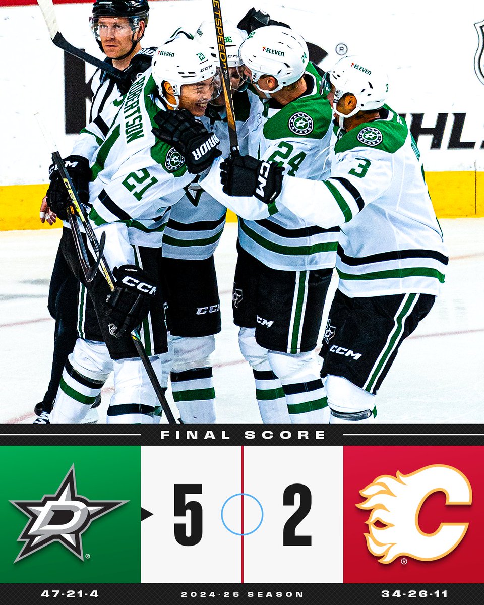 Back-to-back wins on back-to-back nights for the <a href="/DallasStars/">Dallas Stars</a>! ⭐️