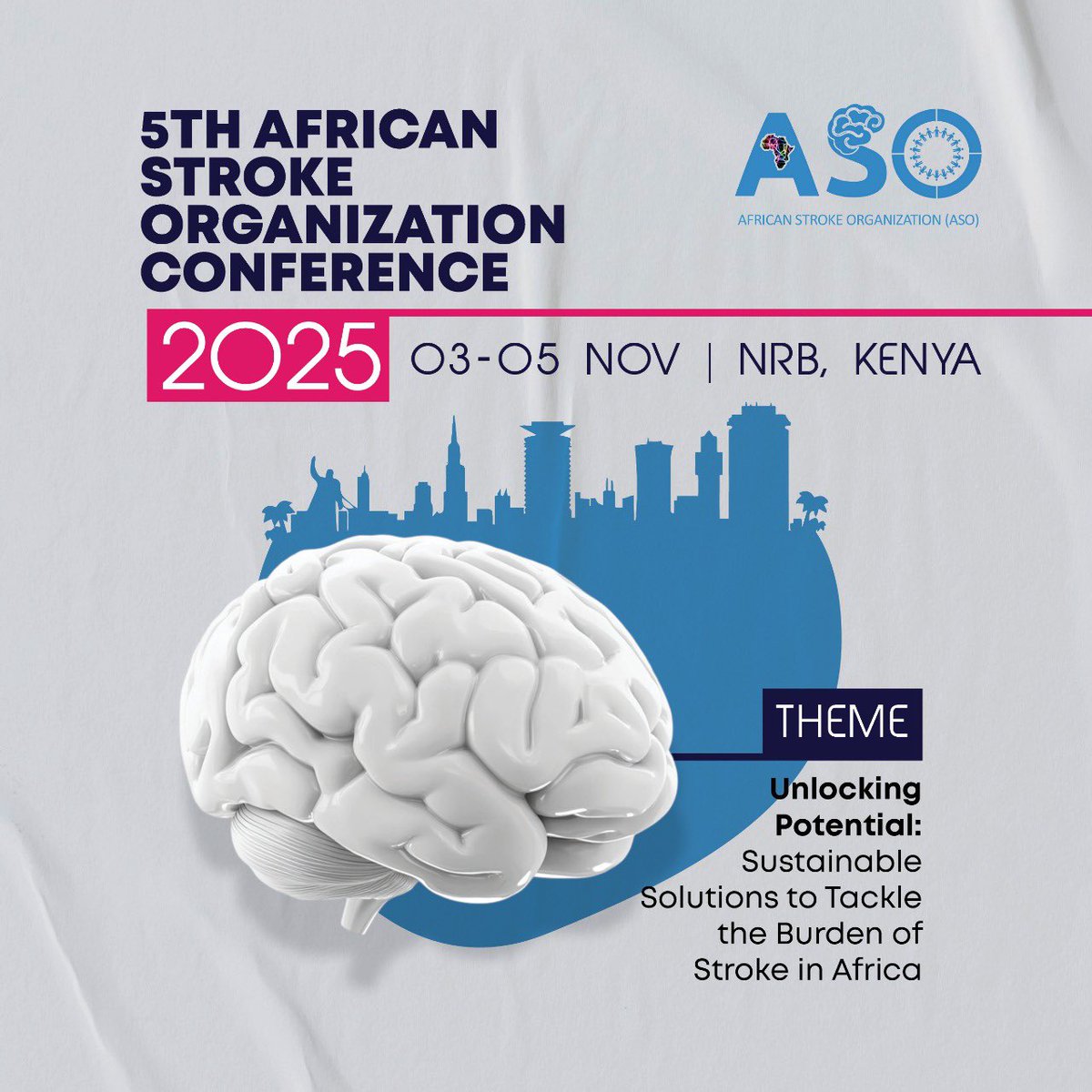 Mehari Gebreyohanns, MD, FAHA, FAAN (@meharig_md) on Twitter photo #ASOC2025 The Premier Scientific Stroke Conf is in #Nairobi #Kenya this fall! Mark your calendars 2pack your bags or virtually and c research output from the young brightest researchers of Africa and its diaspora <a href="/AfricaCDC/">Africa CDC</a> <a href="/StrokeAHA_ASA/">Stroke AHA/ASA</a> <a href="/WorldStrokeOrg/">World Stroke Org</a> <a href="/YetenaW/">Yetena Weg / የጤና ወግ</a> <a href="/UTSW_NeuroRes/">UTSW Neurology Residency</a> #ASOC2025 The Premier Scientific Stroke Conf is in #Nairobi #Kenya this fall! Mark your calendars 2pack your bags or virtually and c research output from the young brightest researchers of Africa and its diaspora <a href="/AfricaCDC/">Africa CDC</a> <a href="/StrokeAHA_ASA/">Stroke AHA/ASA</a> <a href="/WorldStrokeOrg/">World Stroke Org</a> <a href="/YetenaW/">Yetena Weg / የጤና ወግ</a> <a href="/UTSW_NeuroRes/">UTSW Neurology Residency</a>