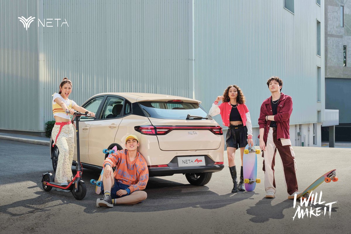 netaautoglobal's tweet image. Neta Aya x Youth Energy 🛹. Freedom, style, and endless fun—Neta Aya, designed for the young and fearless, matches your vibe wherever you go. Skate, ride, explore—what’s your next move?
Further more：netaauto.co
#NetaAuto #NetaAya #WowNeta