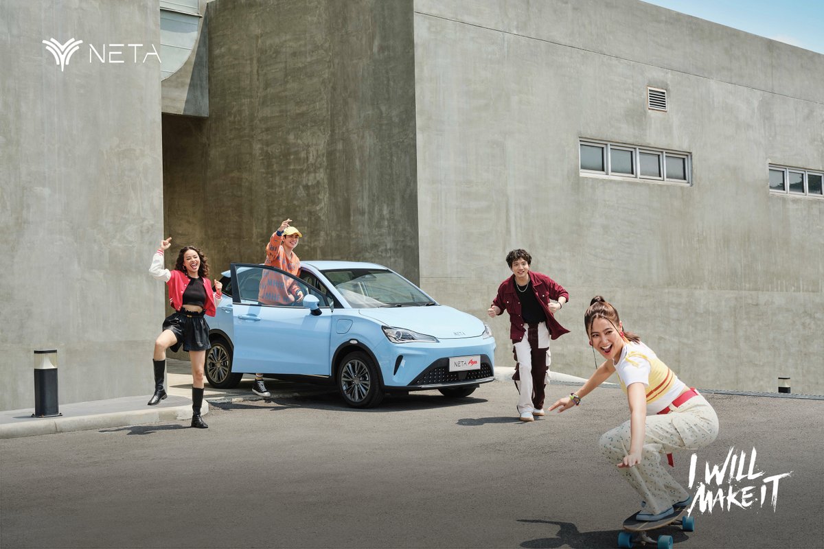 netaautoglobal's tweet image. Neta Aya x Youth Energy 🛹. Freedom, style, and endless fun—Neta Aya, designed for the young and fearless, matches your vibe wherever you go. Skate, ride, explore—what’s your next move?
Further more：netaauto.co
#NetaAuto #NetaAya #WowNeta