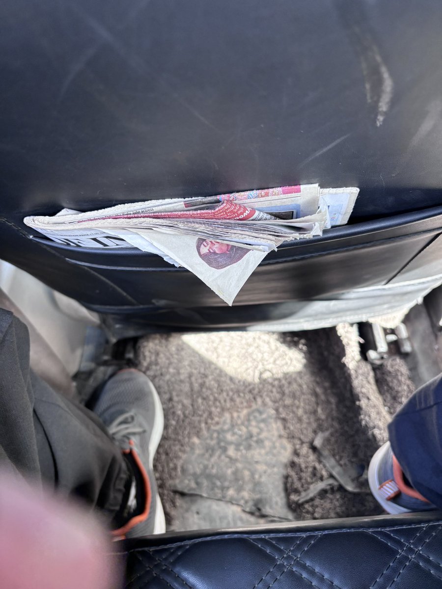 manojflying's tweet photo. @Uber_India how’s this a premier cab ? It is dirty, smelly, worse than a kaali peeli. Why charge extra for a shitty experience. https://t.co/wb0nZU4dDq